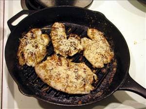 Adobe and Parmesan Crusted Tilapia