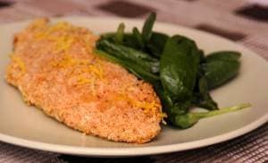 Parmesan Crusted Tilapia