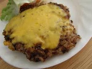 Cheese and Vegetable Stuffed Burgers