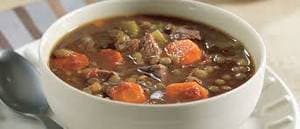 Vegetable Beef Stew with Lentils