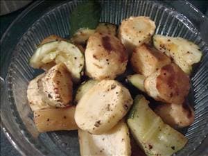 Roasted Parsnip and Zucchini