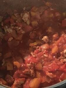 No Bean Turkey Chili