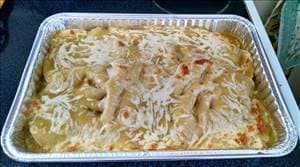 Creamy Green Chicken Enchiladas