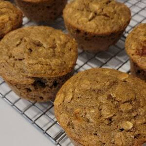 Banana Oat Muffins