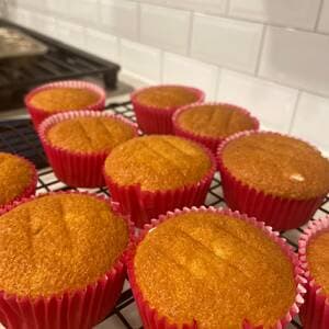 Genoise Cupcakes
