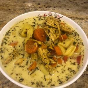 Chicken Tortellini Soup