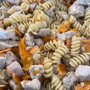 Rotini with Turkey Meat