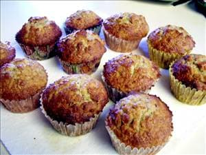 Banana Oatmeal Muffins