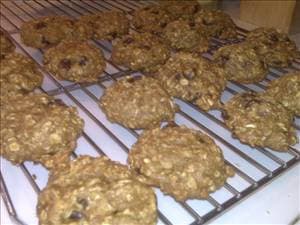 Oatmeal Banana Chocolate Chip Cookies