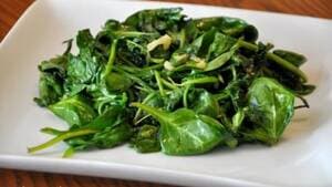 Garlic Spinach
