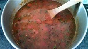 Pinto Bean & Ground Beef Soup