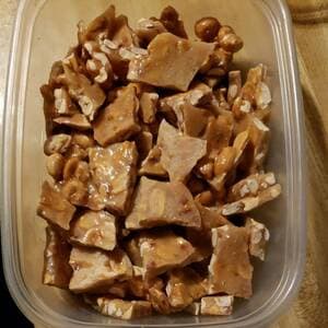 Microwave Peanut Brittle