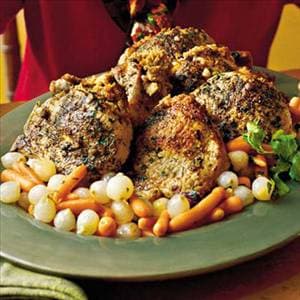 Apple & Sage Pork Chops