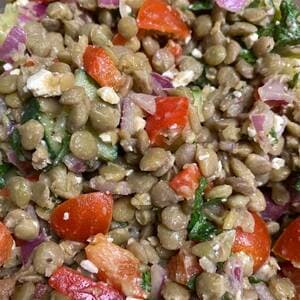 Mediterranean Lentil Salad