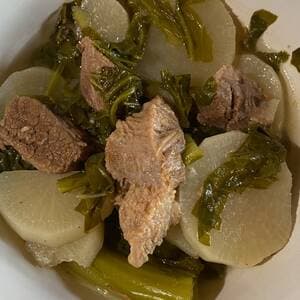 Beef Brisket Stew with Daikon Radish