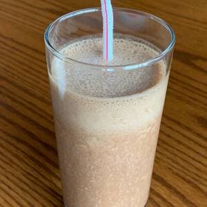 Chocolate Peanut Butter Banana Smoothie