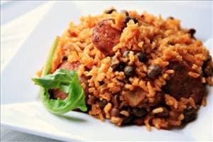 Arroz con Gandules (Puerto Rican Style Rice)