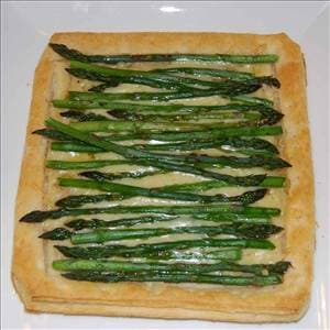Asparagus Mascarpone Tart