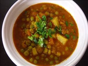 Mushy Pea Curry