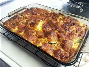 Pizza Inspired Breakfast Casserole