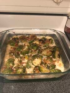 Creamed Brussels Sprouts