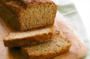 Peanut Butter & Banana Quick Bread