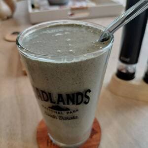 Blueberry Banana Protein Kale Smoothie