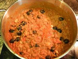 Bulgur Chili