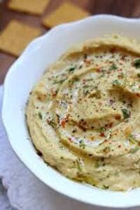 Chickpeas, Garlic & Herb Sauce