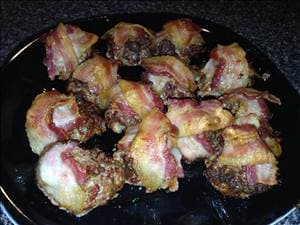 Bacon Wrapped Meatballs