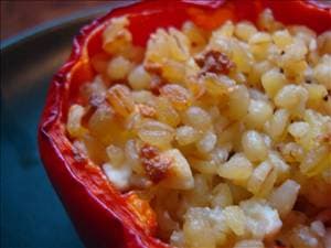 Mexican Rice Stuffed Peppers