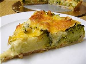 Crustless Broccoli Quiche