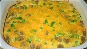 Egg Sausage Bake