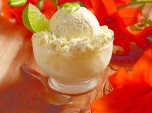 Caribbean Pineapple Lime Ice Cream