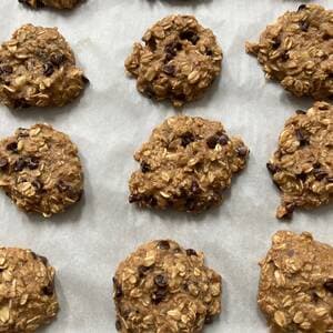 Banana Oat Cookies