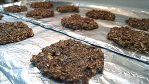 Chocolate Peanut Butter Oatmeal Cookies