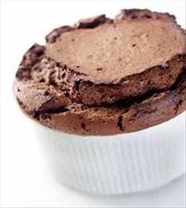 Chocolate Banana Souffles