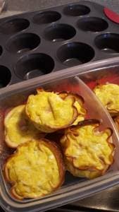 Crustless Quiche Muffins