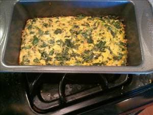 Spinach and Egg White Quiche