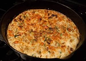 Zucchini and Sweet Potato Frittata