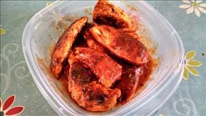 Skinny Buffalo Chicken Strips