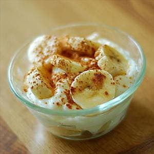 Banana and Cinnamon Yogurt