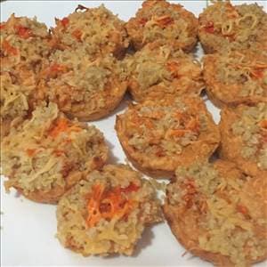 Quinoa Cauliflower Buffalo Bites