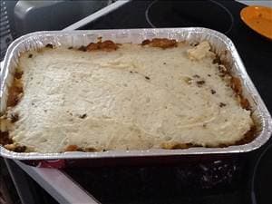 Cheddar Burger Mashed Potato Bake