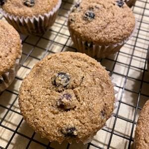 Blueberry Oatmeal Muffins