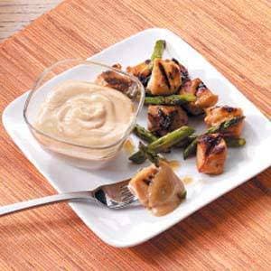 Chicken and Asparagus Kabobs