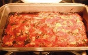 Cheese Stuffed Turkey Meatloaf