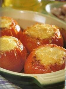 Tapas Baked Tomato Egg Nests