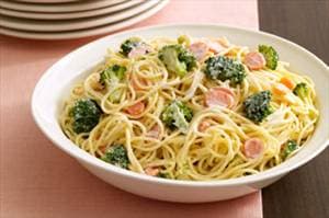 Pasta Primavera Alfredo