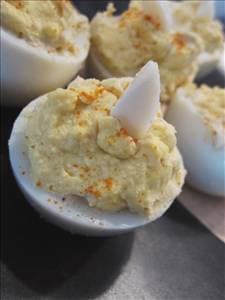 Cayenne Deviled Eggs